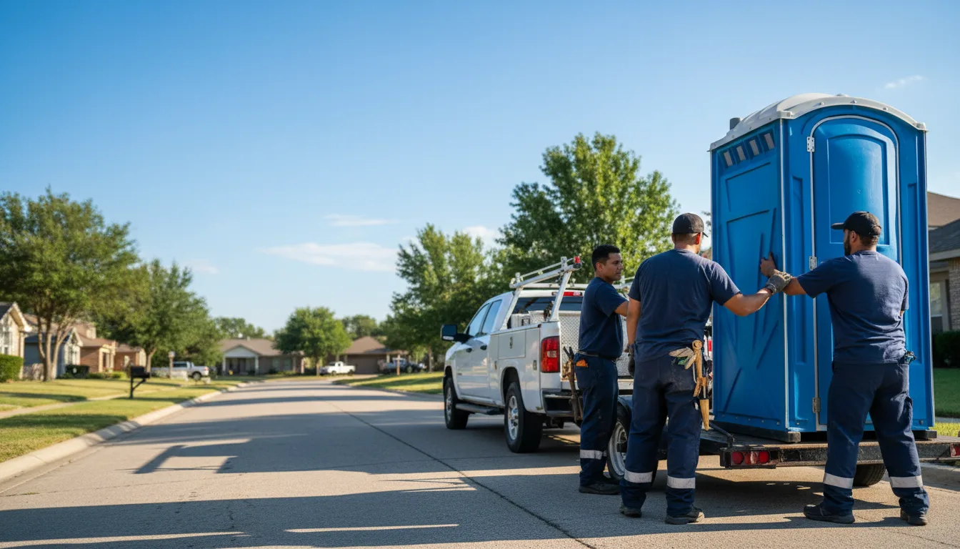 Portable Toilet Rental in Fairmount, IL near me